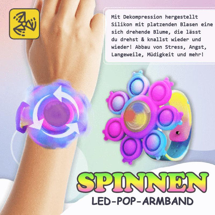 Spinning Pop Bubble Armband