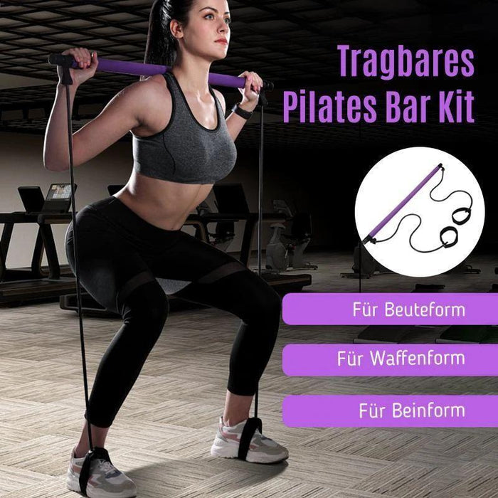 Tragbares Pilates Bar Kit