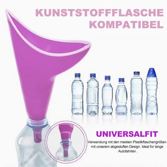 Tragbares Gedrungenes Weibliches Urinal