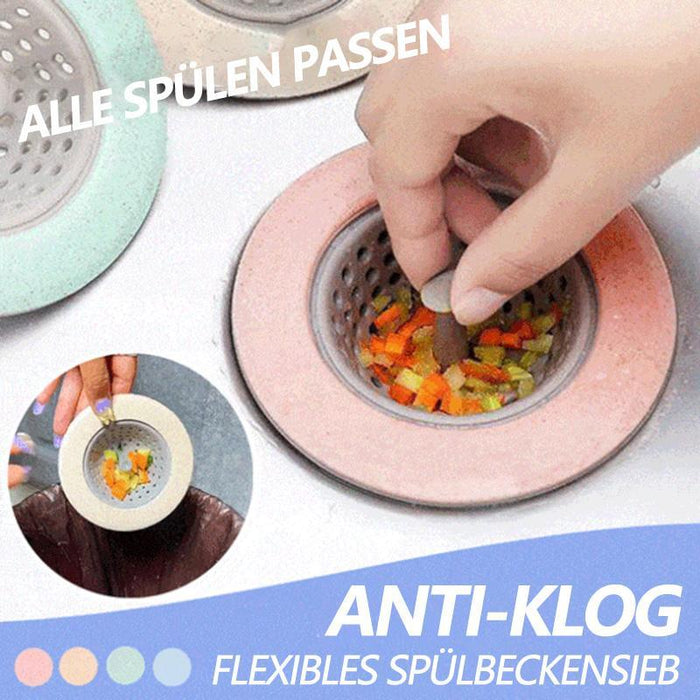 Anti-Clog Waschbecken-Sieb