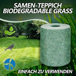 Biologisch abbaubare Grassamenmatte