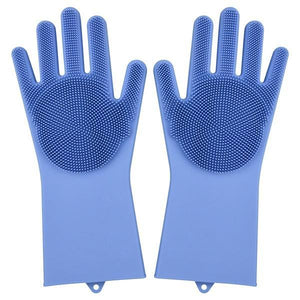 SILICONE DISH WASHING GLOVES