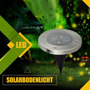 8 LED Solar Bodenleuchten