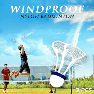 Winddichte Nylon Badminton 3 Stück