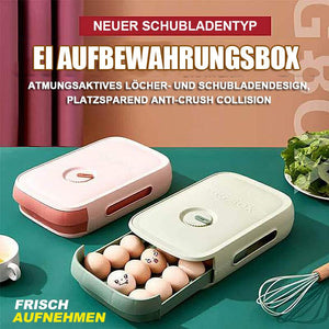 Neue Schubladen-Eieraufbewahrungsbox