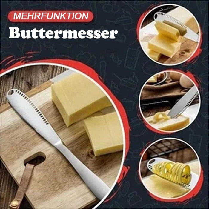 3 in 1 Küchen-Edelstahl-Butterverteiler