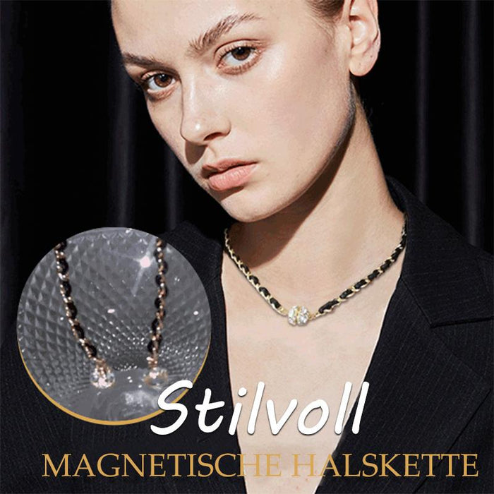 Stilvolle magnetische Halskette