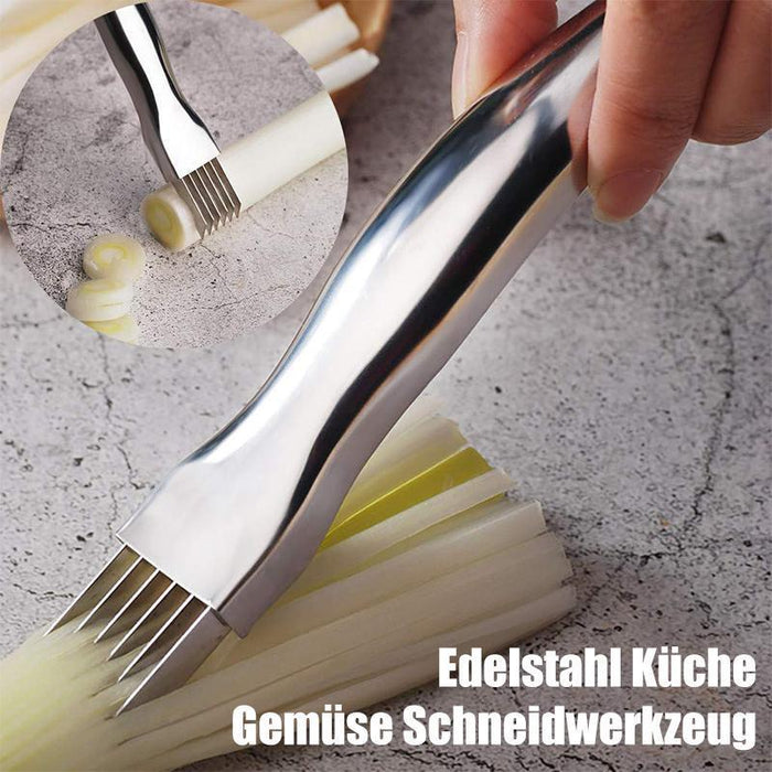 Edelstahl Gemüse Schneider