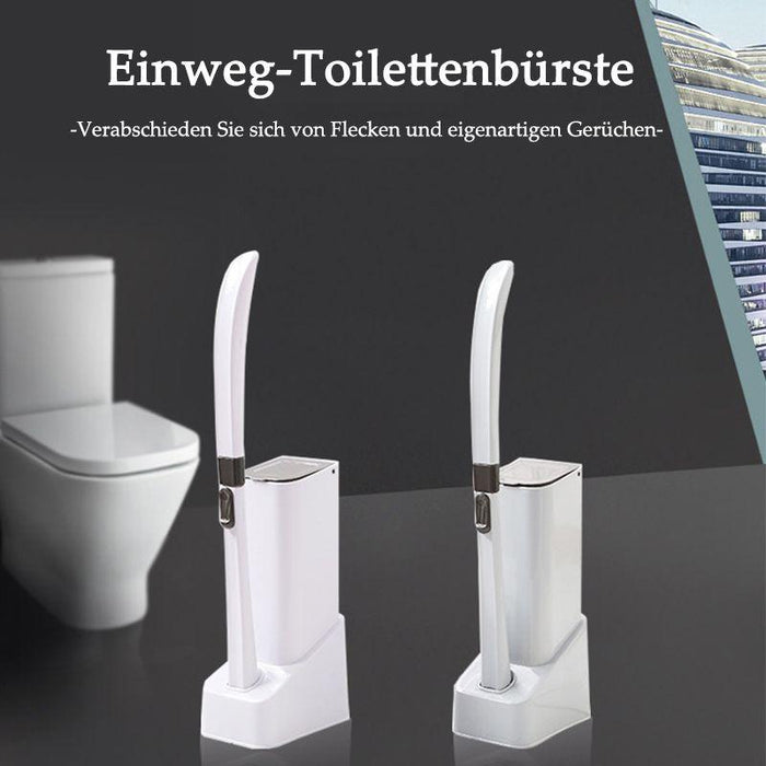 Einweg-Toilettenbürste mit Halter