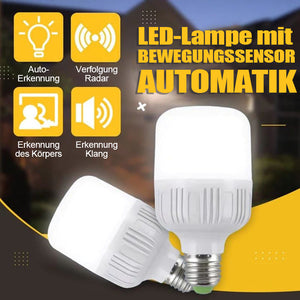 LED-Lampe mit automatischem Bewegungssensor