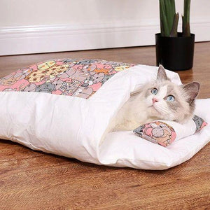 Warmer Katzenschlafsack