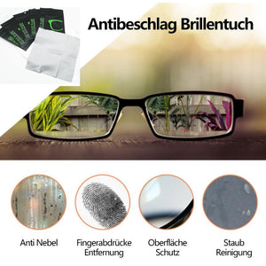 Anti-Fog Glasses Cloth Set mit 10 Stück