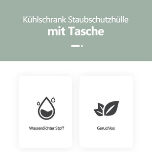 Staubschutz des Kühlschranks Und Waschmaschine（Zwei Stück）