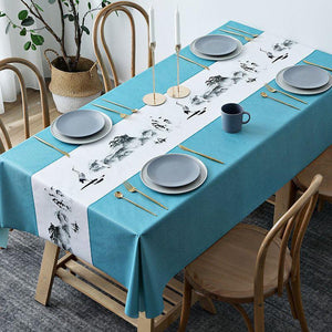 Wasserdichte und ölbeständige dekorative Tischdecke