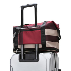 Fashion Lattice Tragbare Reisetasche mit hoher Kapazität