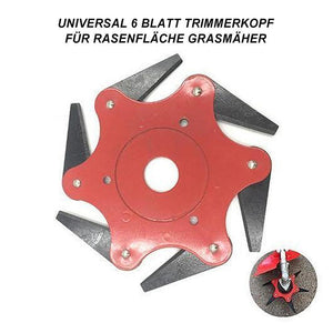 Universal 6-Messer-Trimmerkopf