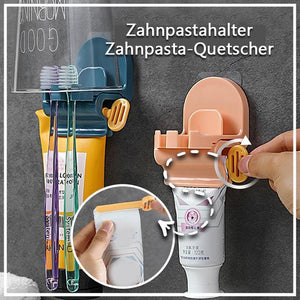 Zahnpasta und Zahnbürstenhalter Set