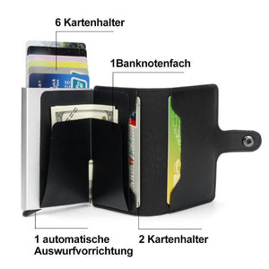 Anti- Entmagnetisierung Karte- und Kleingeldtasche