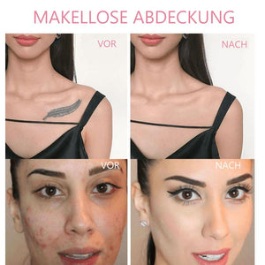 Makellose matte flüssige Foundation