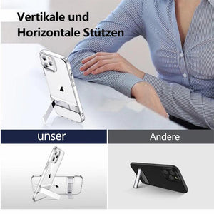 Vertikale transparente Telefonhülle für Ständer