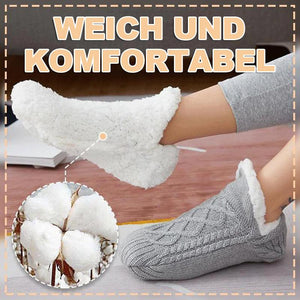 (Weihnachtsgeschenk) Gepolsterte und verdickte Sockenschuhe