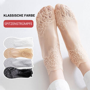 Modische Spitzensocken für Damen (3 Paar)