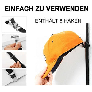 VERSTELLBARER TÜRSTÄNDER FÜR KAPPE UND TASCHE