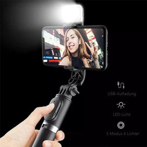 6 in 1 kabelloser Bluetooth-Selfie-Stick