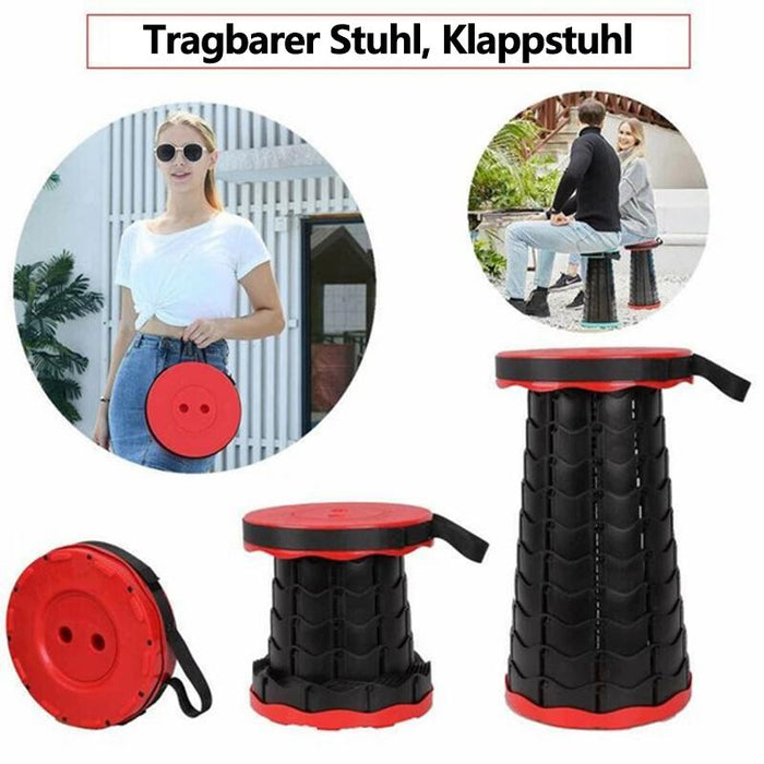 Tragbarer Teleskophocker