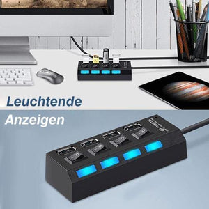 Hochgeschwindigkeits-USB-Hub mit mehreren Anschlüssen