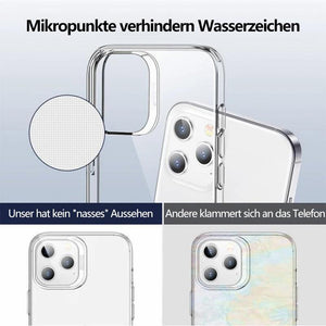 Vertikale transparente Telefonhülle für Ständer