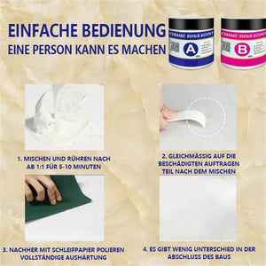 Keramische Reparaturpaste