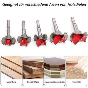 Positionierlochöffner für die Holzbearbeitung (5 Stück)