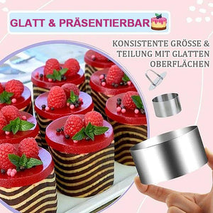 Edelstahl 3d runde Kuchenformen