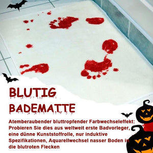 Halloween Blutige Badematte