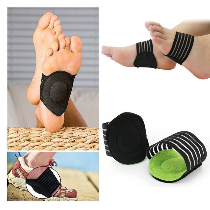 Fußgewölbe Stütze, 2 Plantar Fasciitis Bandage，1 Paar