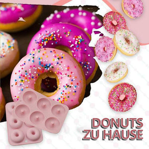 Silikonform für Donuts