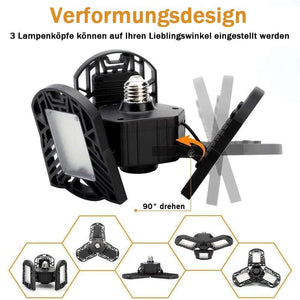 VERFORMBARE LED-DECKENLEUCHTE FÜR GARAGE