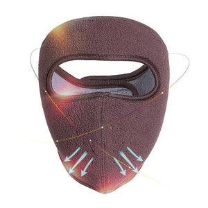 Warme Fleece-Maske