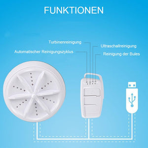 Mini tragbare Multifunktions-Waschmaschine