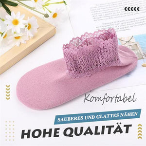 MODISCHE SPITZEN-THERMSOCKEN