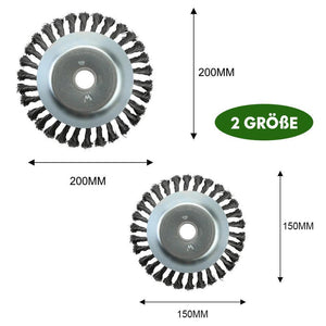 Runde Twist Wire Wheel Bürste zum Bürsten