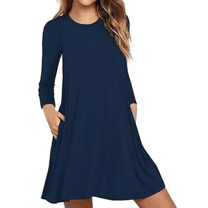 Langarm Sweatshirt Reisekleid