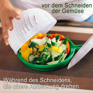 Salatschüssel, Salat in 60 Sekunden, Grün