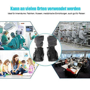 Wiederverwendbare automatische Überschuhe