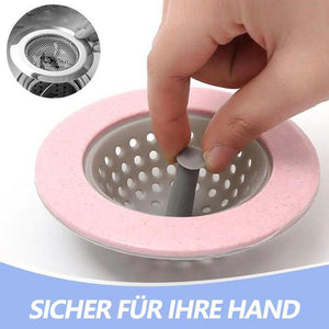 Anti-Clog Waschbecken-Sieb