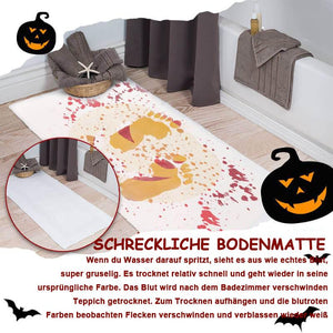 Halloween Blutige Badematte