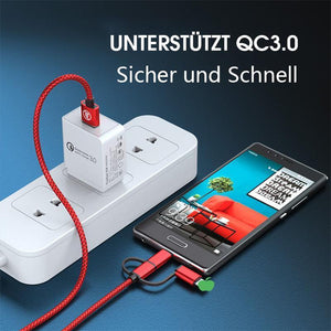 3 in 1 Universal-Ladekabel