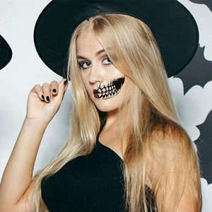 Halloween Streich Make-up temporäres Tattoo（10 Stück）