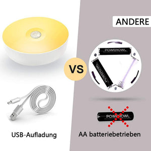 LED-Licht mit Bewegungsmelder, USB wiederaufladbar